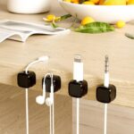 Magnetic Cable Clip Under Desk Cable Management Adjustable Cord Holder Wire Organizer And Cable Management Wire Keeper - Image 7