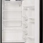 roomwell E-Star 3.3 Cu Ft Mini Fridge without Freezer - AUTO DEFROST, Reversible Single Door, Glass Shelf Refrigerator - A Space-Saving Marvel for Your Bedroom, Dorm, and Office