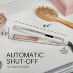 Remington Shine Therapy 1 inch Hair Straightener Iron, Flat Iron Infused with Argan Oil & Keratin, Professional Ceramic Flat Iron for Less Frizz, Shines and Smooth, Styling Tools - Image 3