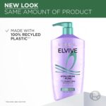L'Oreal Paris Elvive Hyaluron + Pure 72H Purifying Shampoo for Oily Hair, Clarifying Shampoo with Salicylic Acid and Hyaluronic Acid, 28 Fl Oz - Image 5