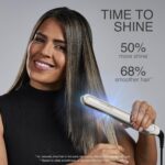 Remington Shine Therapy 1 inch Hair Straightener Iron, Flat Iron Infused with Argan Oil & Keratin, Professional Ceramic Flat Iron for Less Frizz, Shines and Smooth, Styling Tools - Image 4