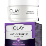 Olay Anti-Wrinkle Firm and Lift Night Cream for 40+, 1.7 Ounce