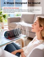 BolaButty Bluetooth Speaker Portable Wireless, IPX5 Waterproof, Up to 20H Playtime, TWS Pairing, BT5.3, for Home/Party/Outdoor/Camping/Beach Essentials, Birthday Gift (Black) - Image 8