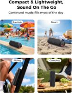 BolaButty Bluetooth Speaker Portable Wireless, IPX5 Waterproof, Up to 20H Playtime, TWS Pairing, BT5.3, for Home/Party/Outdoor/Camping/Beach Essentials, Birthday Gift (Black) - Image 7
